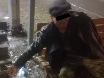 Ночью в Челябинске хулиган устроил погром в магазине охрана Челябинск Варяг ЧОП ГБР