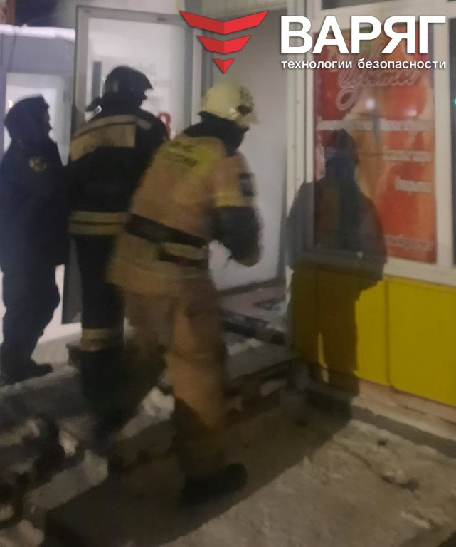 Пожар в павильоне и маленький грабитель охрана Челябинск Варяг ЧОП ГБР