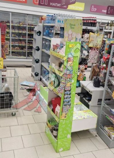 В Красном Поле хулиган устроил погром в магазине охрана Челябинск Варяг ЧОП ГБР